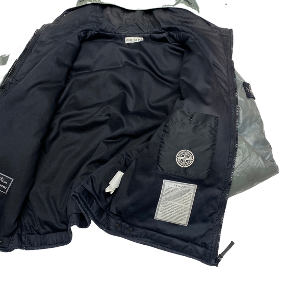 Stone Island Silver Colour Changing Ice Jacket