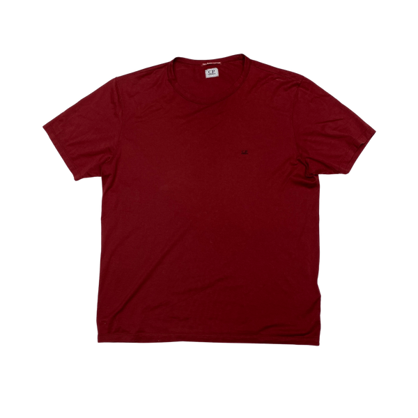 CP Company Red Mako Cotton T Shirt