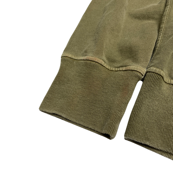 Stone Island 2015 Khaki Cotton Hoodie