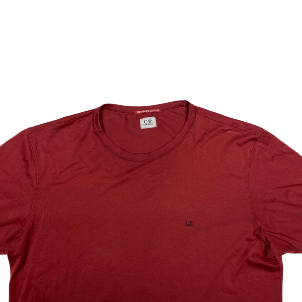 CP Company Red Mako Cotton T Shirt