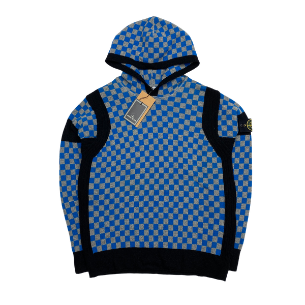 Stone Island 2010 Checkered Hoodie VERY RARE
