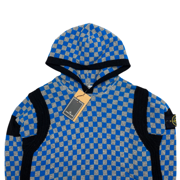Stone Island 2010 Checkered Hoodie VERY RARE