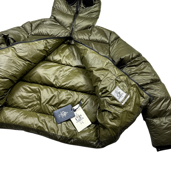 CP Company Green Down Filled Explorer Puffer Jacket - XL