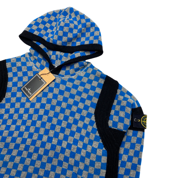 Stone Island 2010 Checkered Hoodie VERY RARE