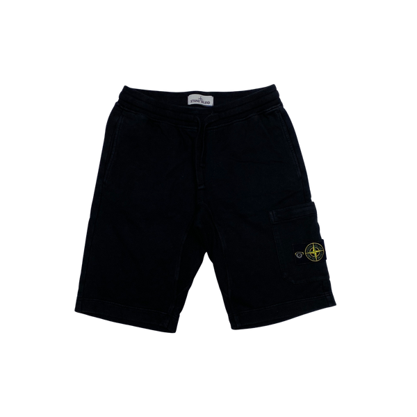 Stone Island 2018 Black Cotton Shorts