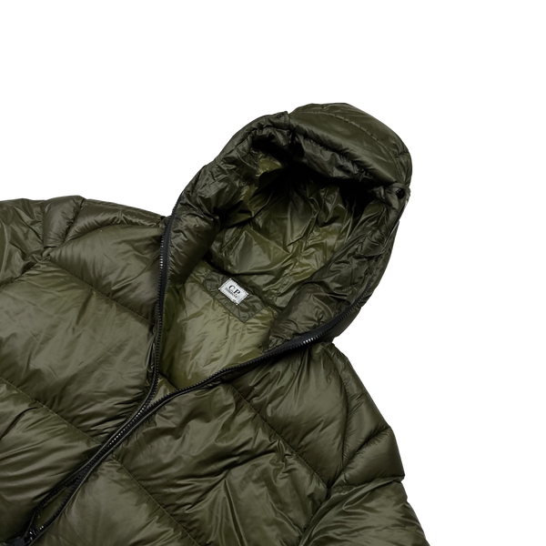 CP Company Green Down Filled Explorer Puffer Jacket - XL