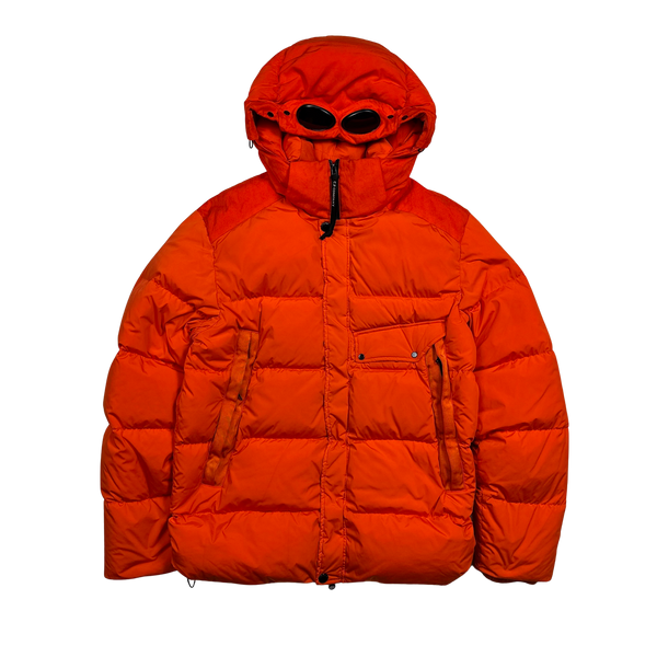 CP Company Selfridges Exclusive Nycra Down Filled Goggle Jacket - Medium