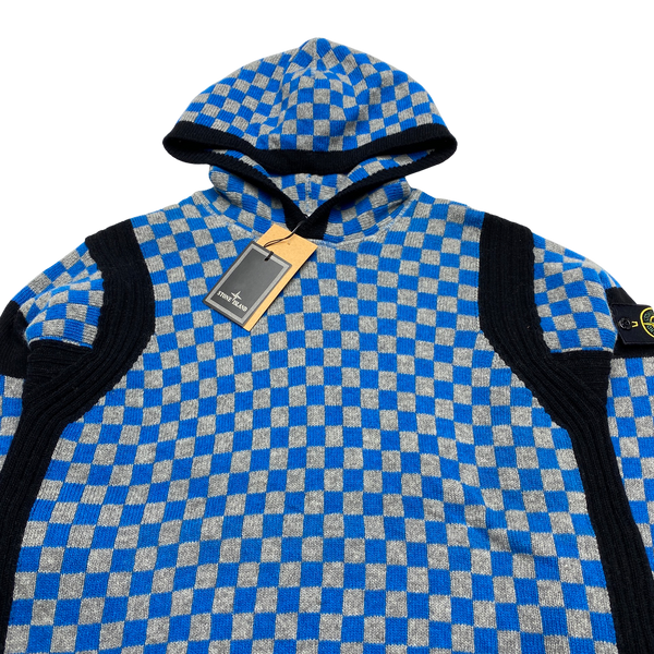 Stone Island 2010 Checkered Hoodie VERY RARE