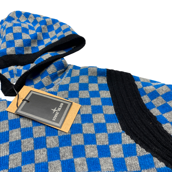 Stone Island 2010 Checkered Hoodie VERY RARE