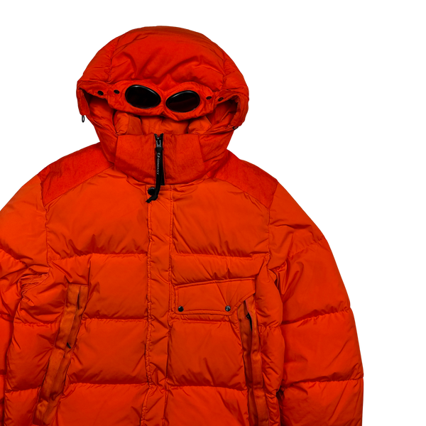 CP Company Selfridges Exclusive Nycra Down Filled Goggle Jacket - Medium