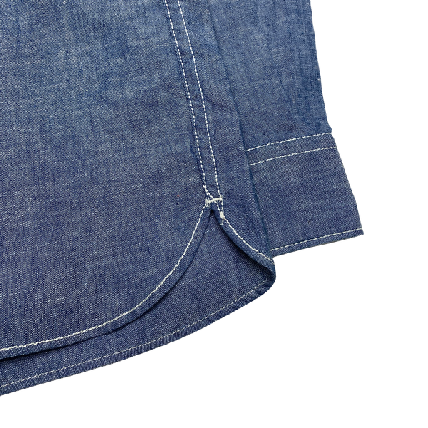 Stone Island 2015 Cotton Chambray Button Down Shirt