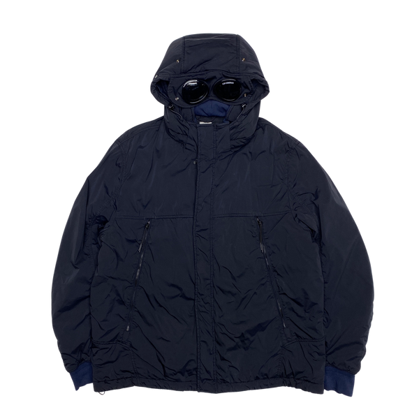 CP Company Navy Nycra Goggle Jacket