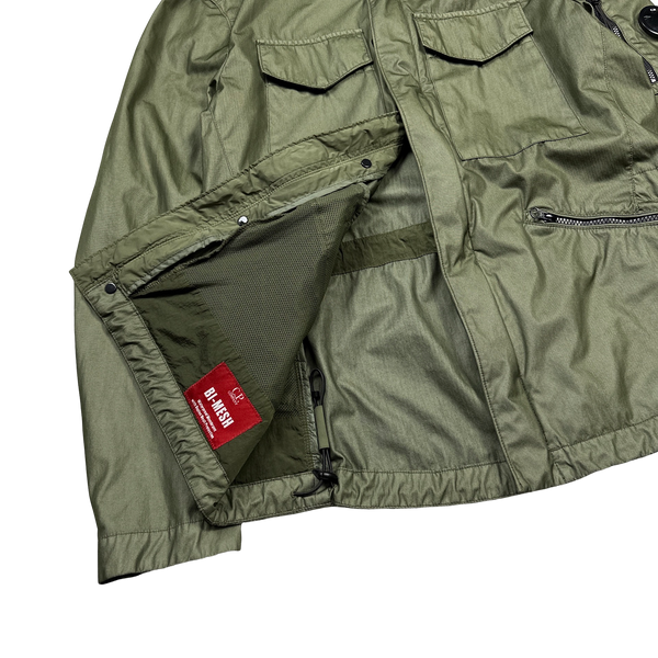 CP Company Green Bi Mesh Jacket - Medium