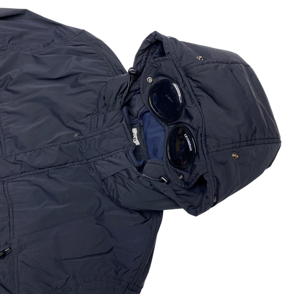 CP Company Navy Nycra Goggle Jacket