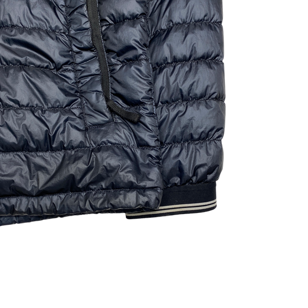 Stone Island Navy Garment Dyed 2014 Puffer Jacket