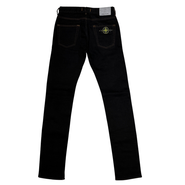 Stone Island Black Slim Denim Jeans