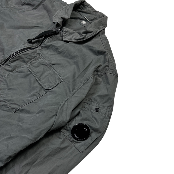 CP Company Grey Zipped Overshirt - XL