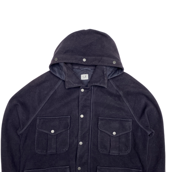 CP Company Fleece Cotton Multipocket Jacket