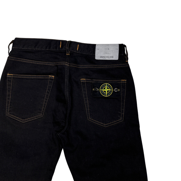Stone Island Black Slim Denim Jeans