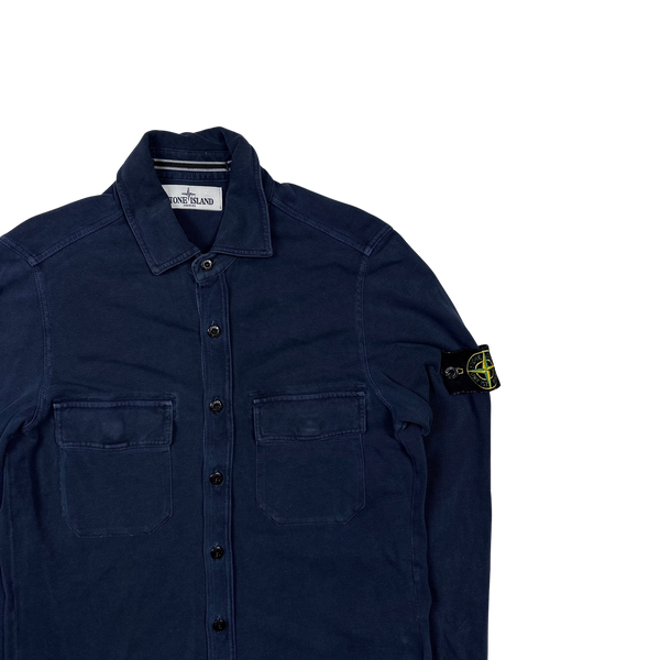 Stone Island 2013 Navy Blue Cotton Shirt - XS