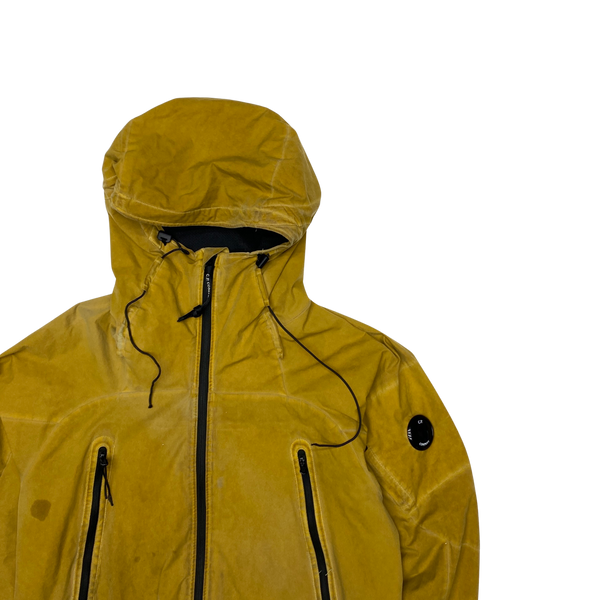 CP Company Yellow Hooded Pro Tek Jacket