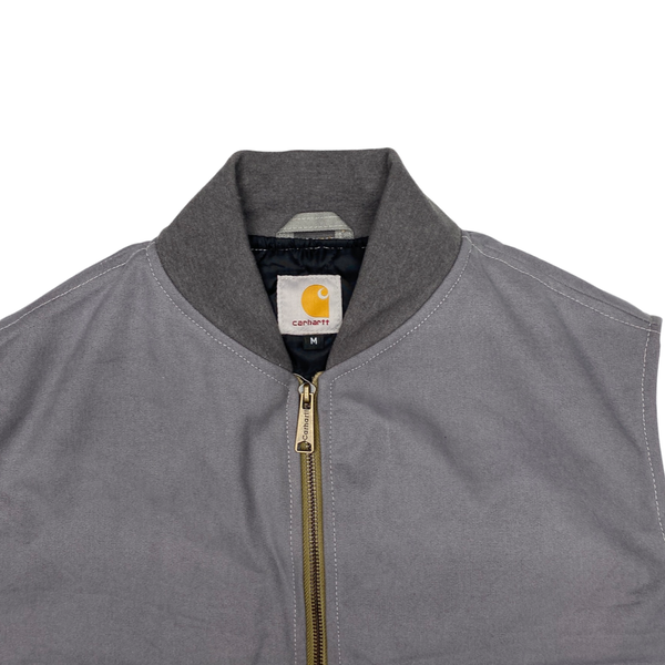Carhartt Grey Reworked Quilted Gilet