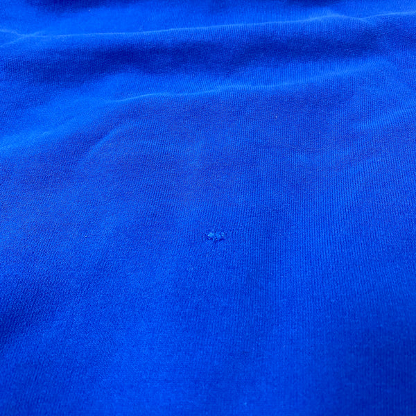 Stone Island Blue Hooded Zip Up Jumper