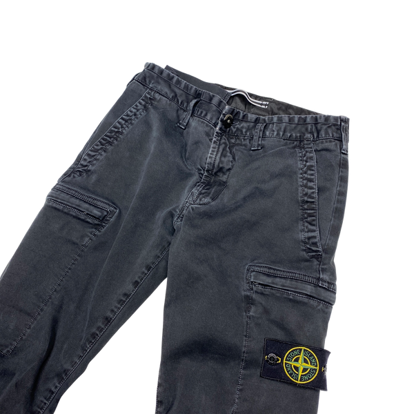 Stone Island 2014 Black Cargo Trousers