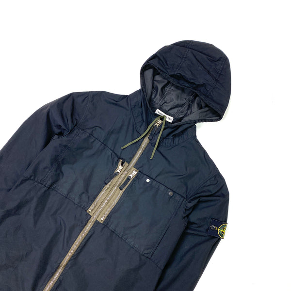 Stone Island Black 2010 Nylon Resin Treated Jacket