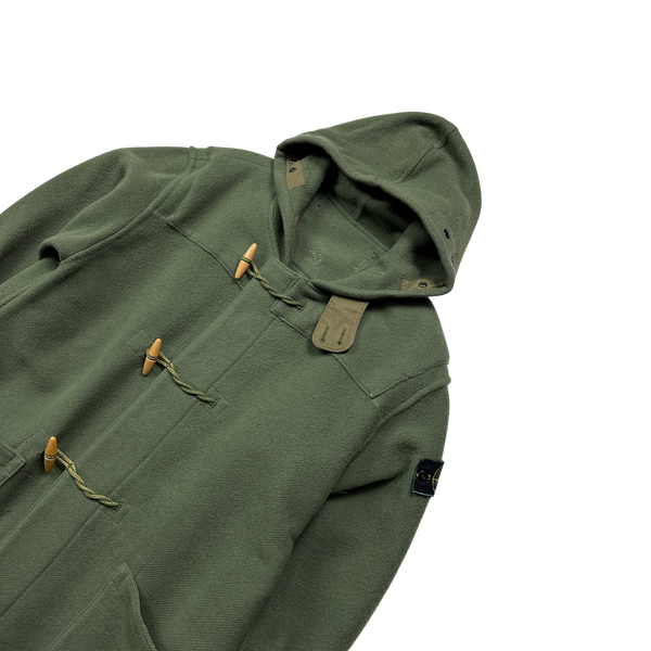 Stone Island 1988 Green Montgomery Duffle Coat - Medium