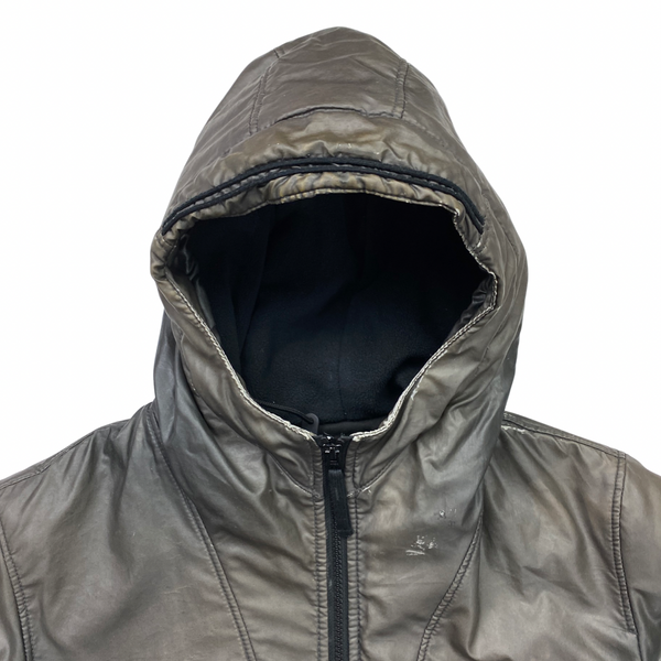 Stone Island Thermo Reflective Quilted Bomber Jacket