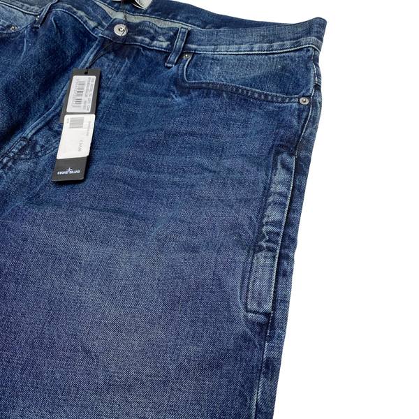 Stone Island 2018 RE T Light Wash Denim Jeans