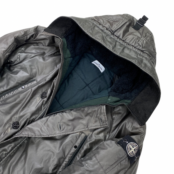 Stone Island Thermo Reflective Hooded Parka Jacket