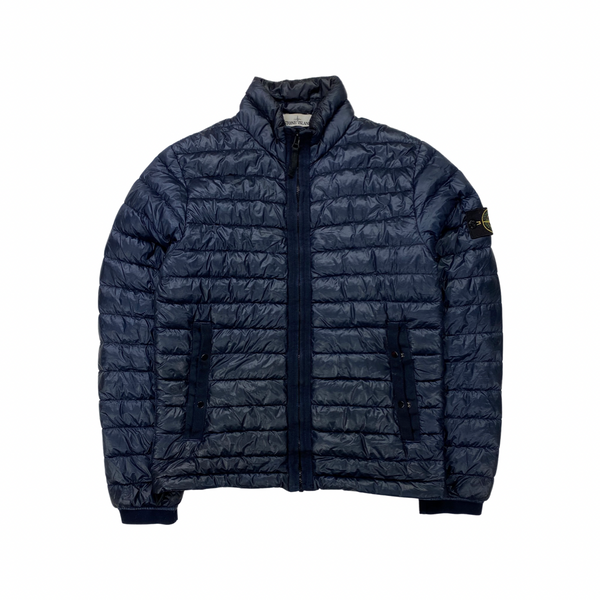 Stone island navy puffer jacket shop