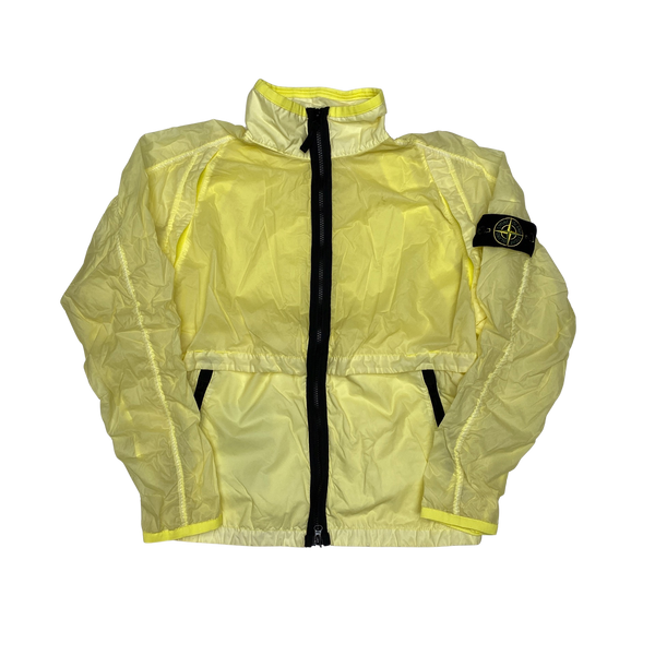Stone Island 2019 Yellow Lamy Velour Jacket