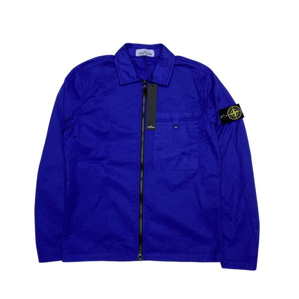 Stone Island 2022 Supima Cotton Spellout Overshirt