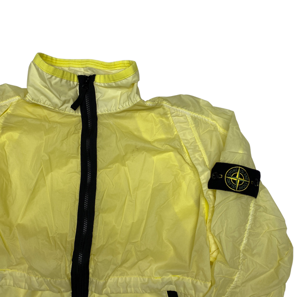Stone Island 2019 Yellow Lamy Velour Jacket