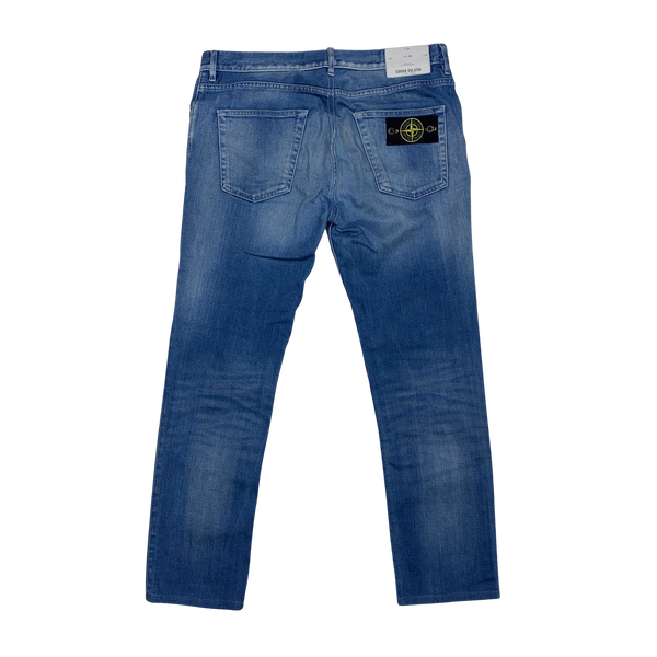 Stone Island 2016 Skinny Fit Light Wash Jeans