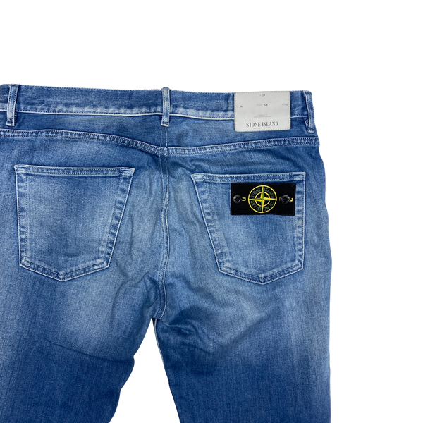 Stone Island 2016 Skinny Fit Light Wash Jeans