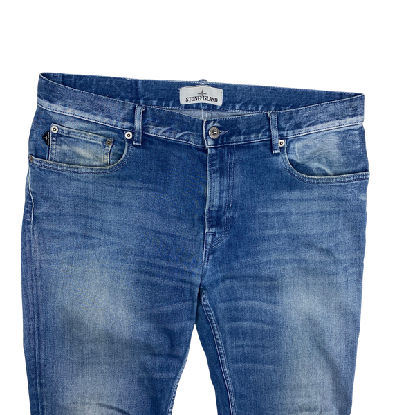 Stone Island 2016 Skinny Fit Light Wash Jeans