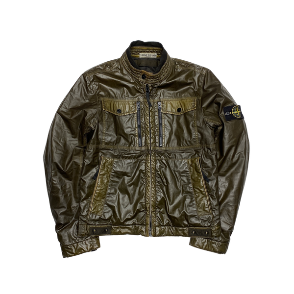 Stone Island 2011 Khaki Mussola Gommata Jacket