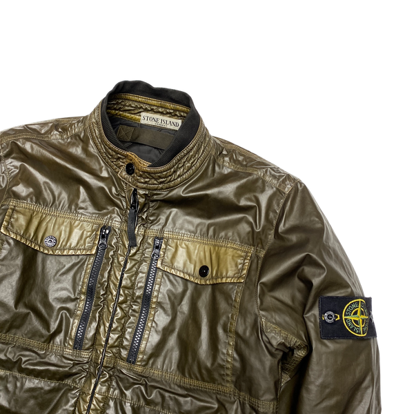 Stone Island 2011 Khaki Mussola Gommata Jacket