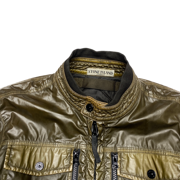Stone Island 2011 Khaki Mussola Gommata Jacket
