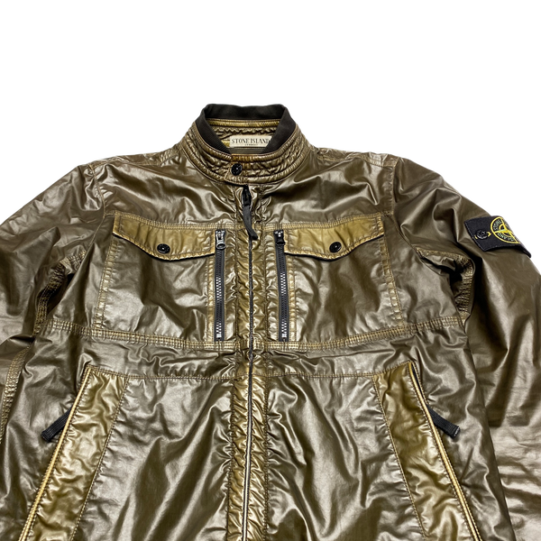 Stone Island 2011 Khaki Mussola Gommata Jacket