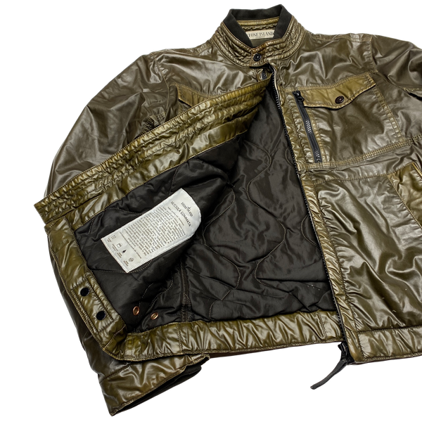 Stone Island 2011 Khaki Mussola Gommata Jacket
