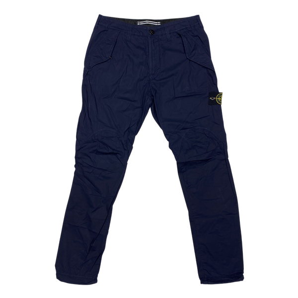 Stone Island 2018 Navy RE T Cargo Trousers