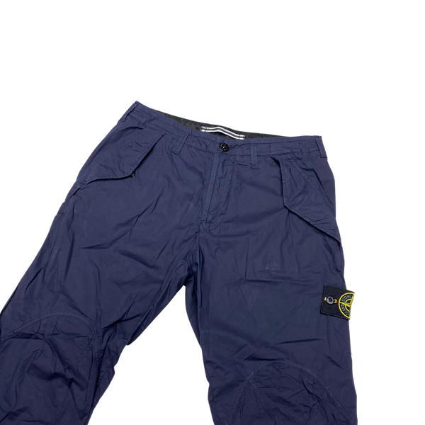 Stone Island 2018 Navy RE T Cargo Trousers