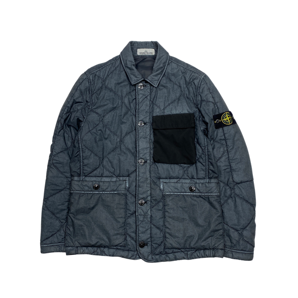 Stone Island 2017 Quilted Resin Poplin Jacket