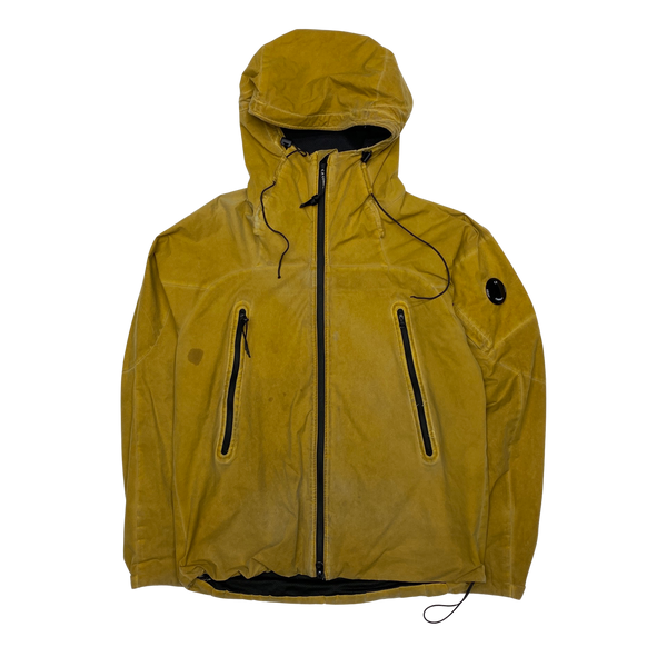 CP Company Yellow Hooded Pro Tek Jacket