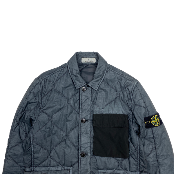 Stone Island 2017 Quilted Resin Poplin Jacket